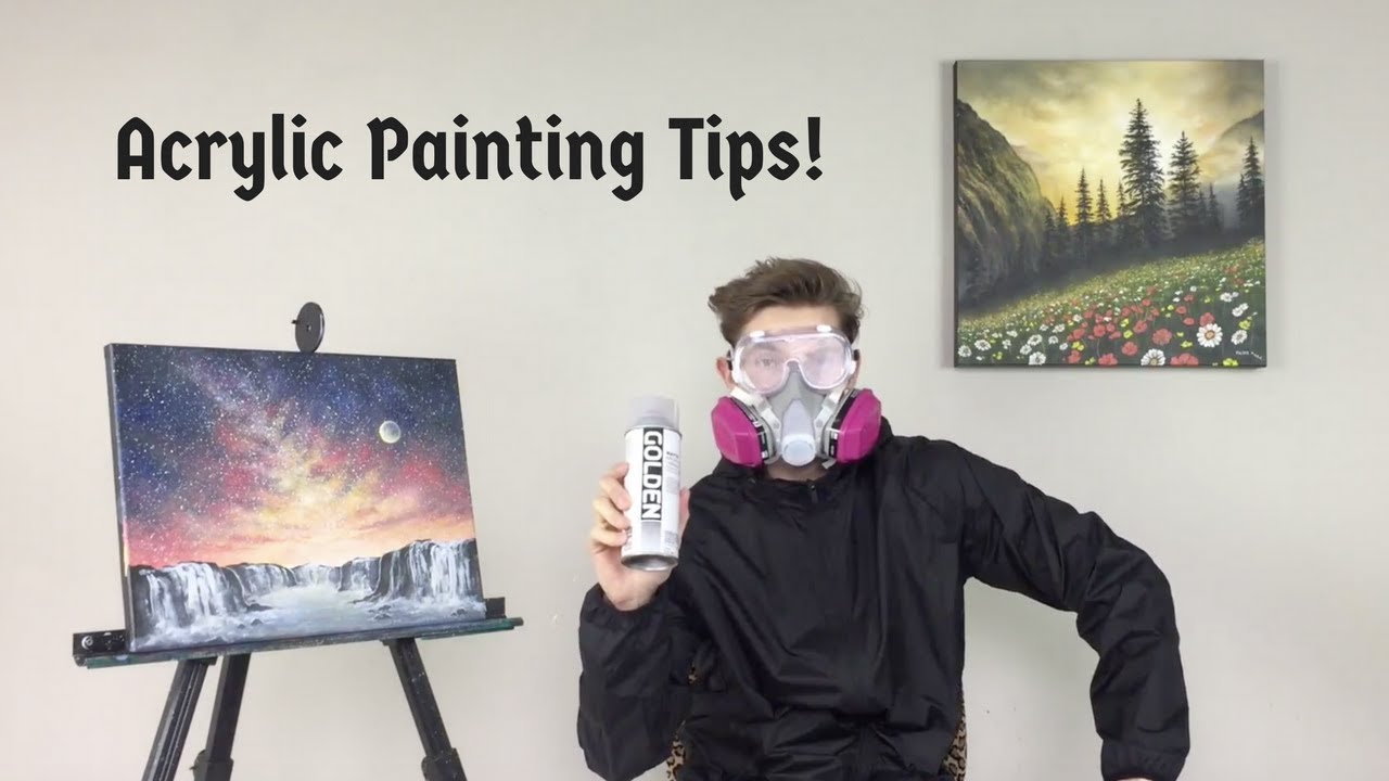 How to Finalize Acrylic Painting on Canvas (ColorByFeliks)