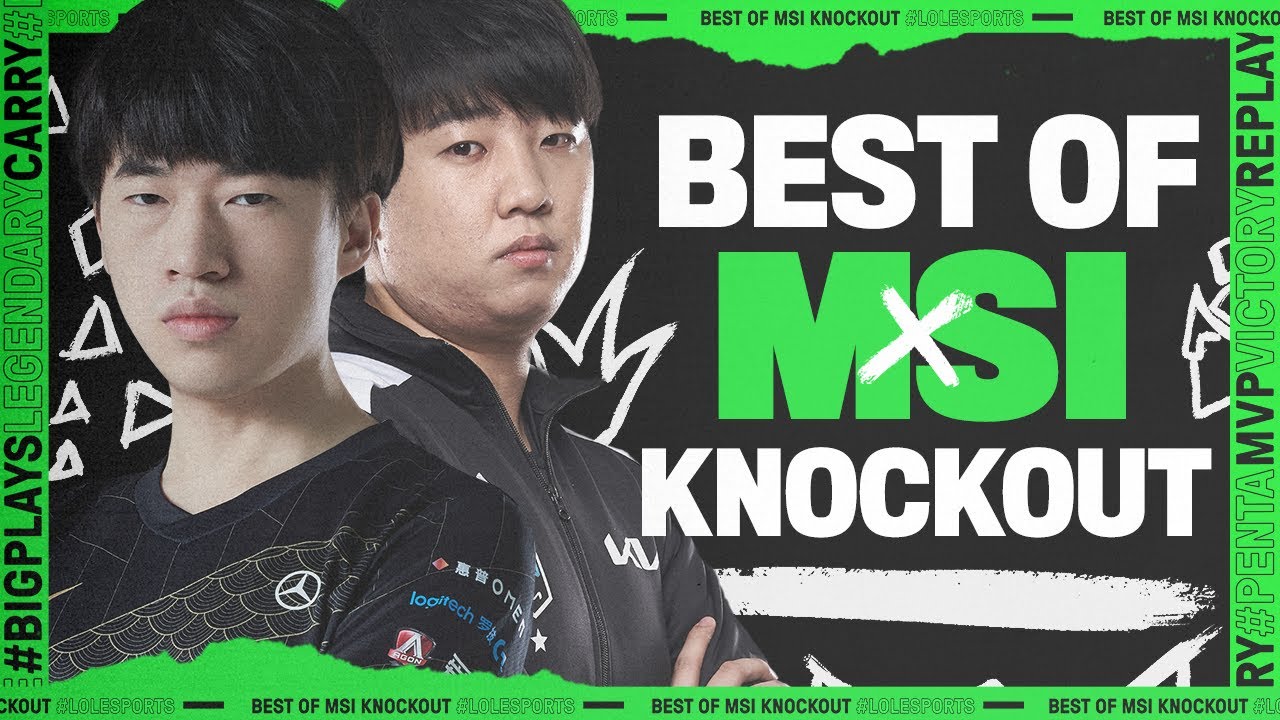 The BEST of MSI Knockouts | League Mixtape