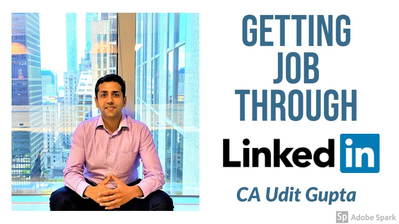 Getting job through LinkedIn | Summarized | In Hindi | Ft. CA Udit Gupta