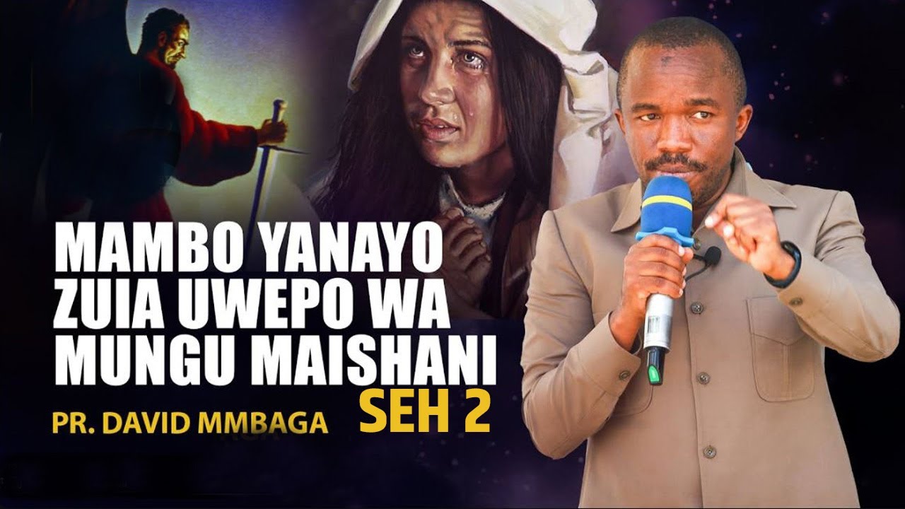 MAOMBI YA ASUBUHI || MAMBO YANAYO ZUIA UWEPO WA MUNGU MAISHANI SEH 2 | PR. DAVID MMBAGA