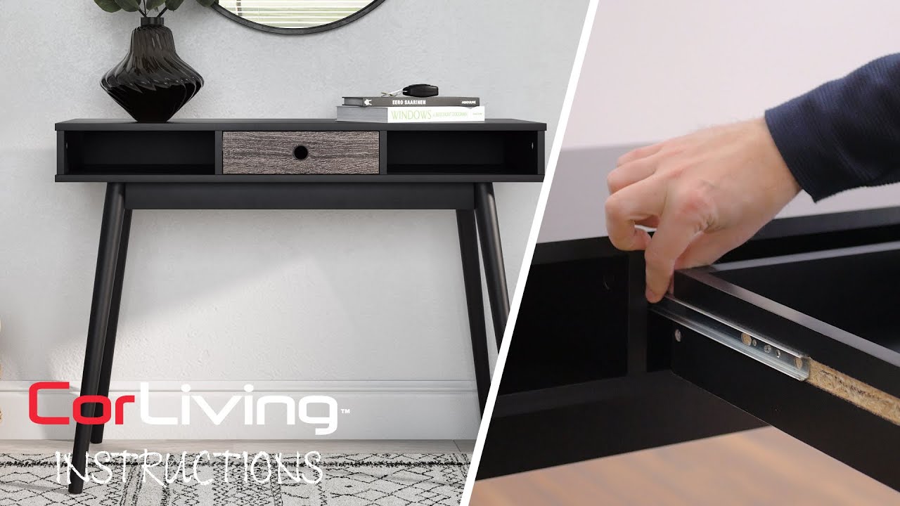How to Assemble Acerra Entryway/Desks | CorLiving