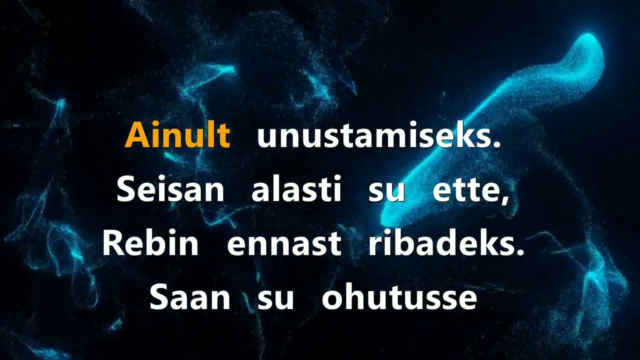 Smilers  - Ainult unustamiseks (Karaoke)