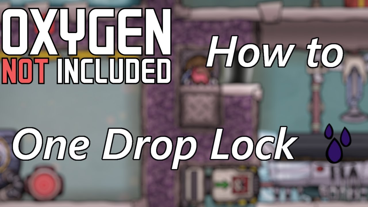 One Drop Lock Between Tiles and How to Make Them - Oxygen Not Included