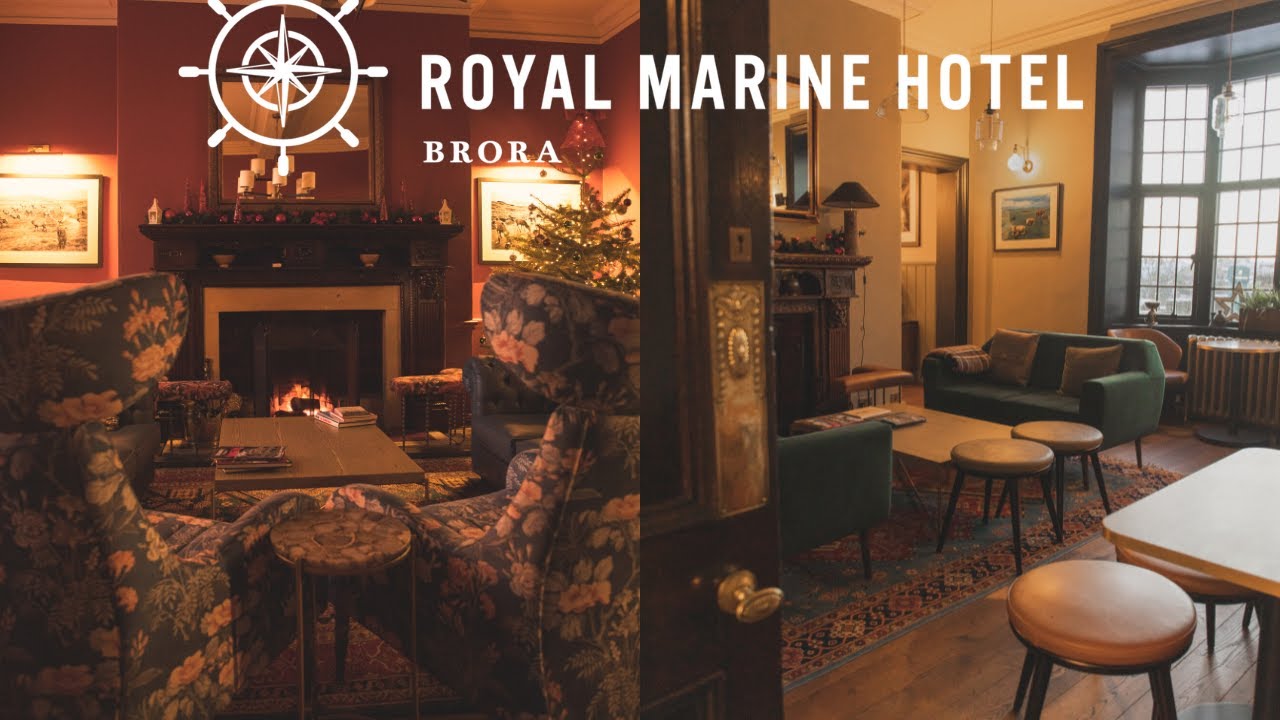 Royal Marine Hotel Brora || Hotel tour & review || 4 STAR SCOTTISH HIGHLANDS/NC500 HOTEL