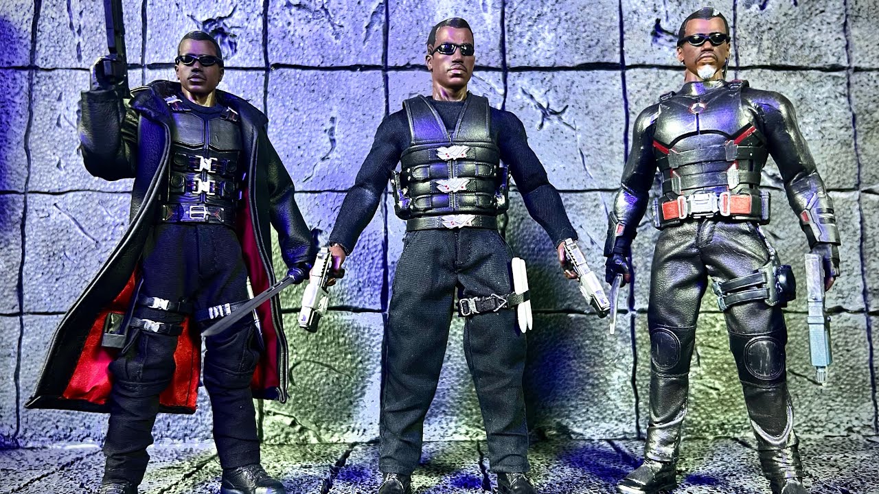 Blade the Daywalker custom 1/12 figures #blade #daywalker #vampire