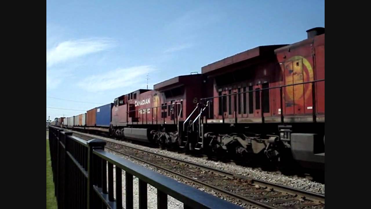 Canadian Pacific Railway At Franklin Park- Chicago