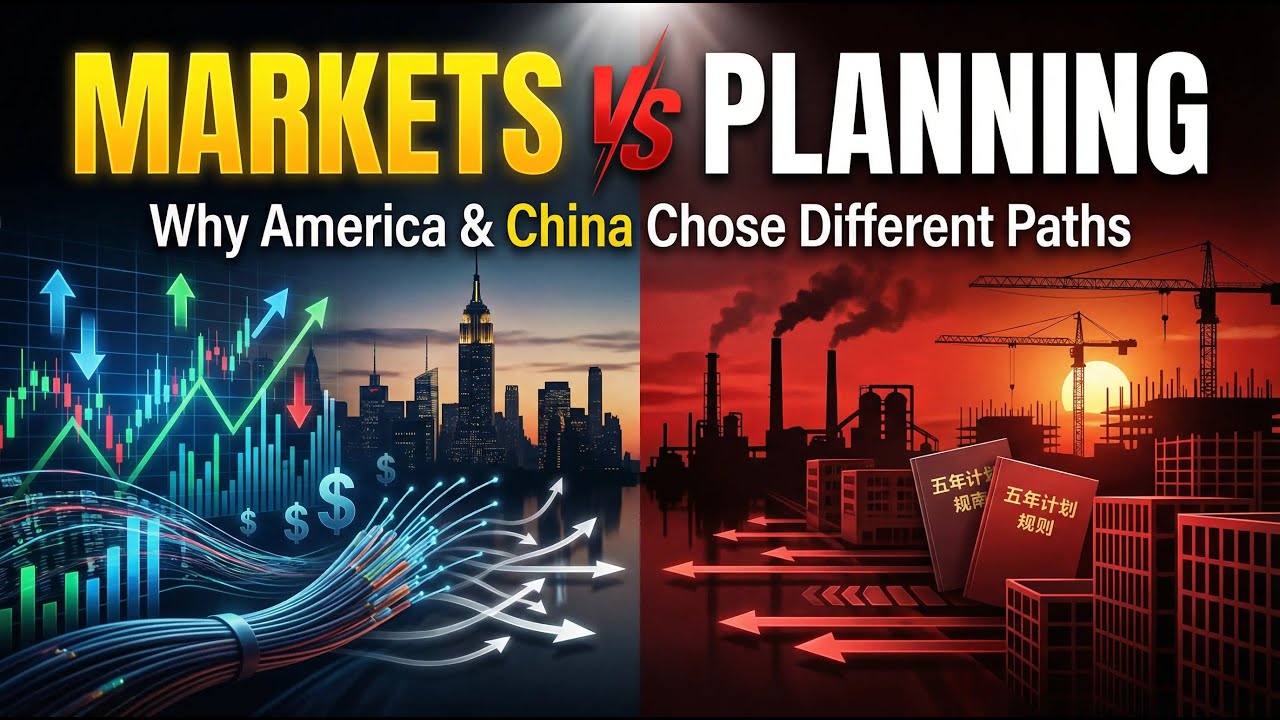 Why America Runs on Markets — and China Runs on Planning