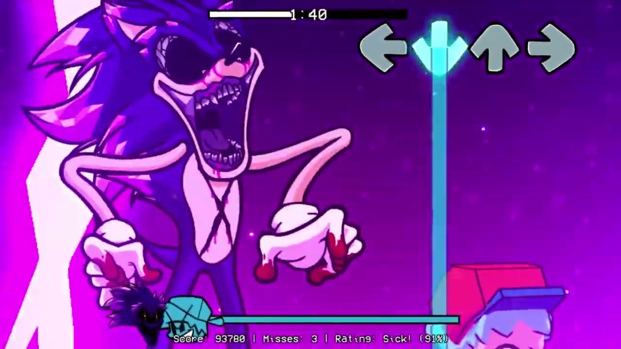 Fourth Wall But Sonic.exe Sings It - (Friday Night Funkin') - FNF Cover