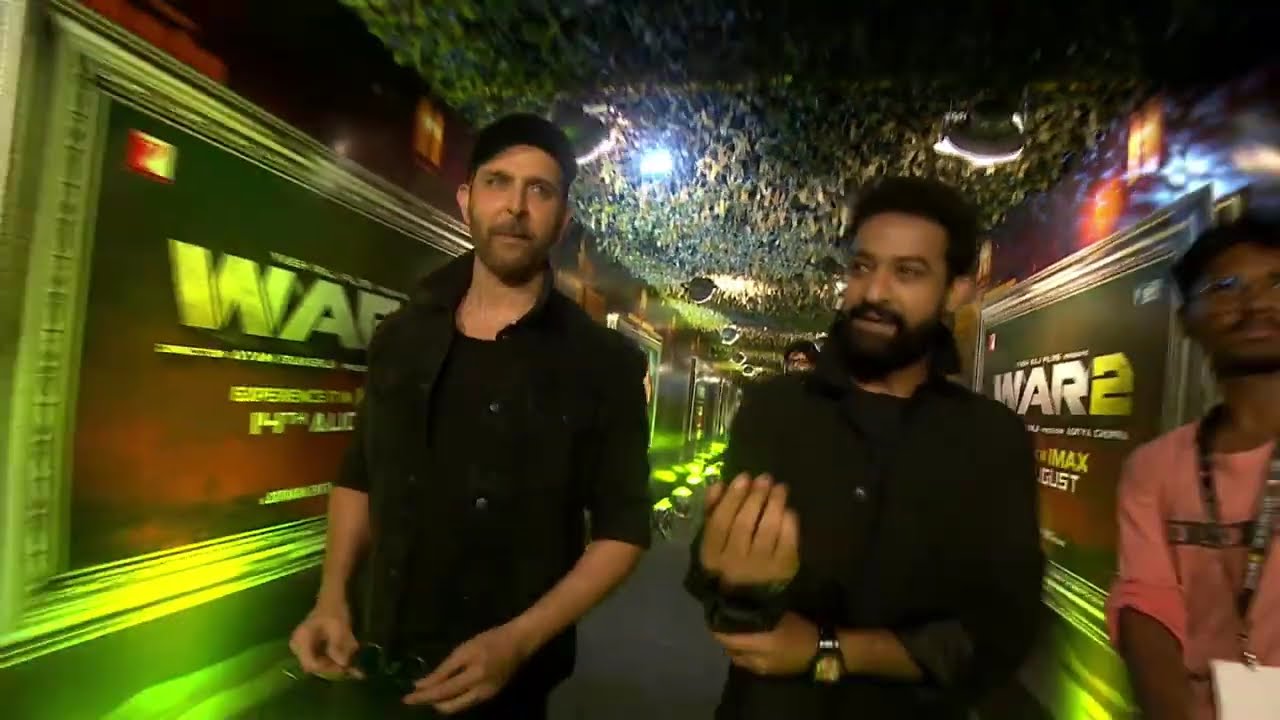 NTR & Hrithik Roshan Entry at 