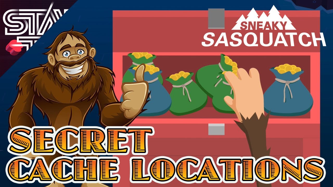 Sneaky Sasquatch - All 16 Secret Cache Locations
