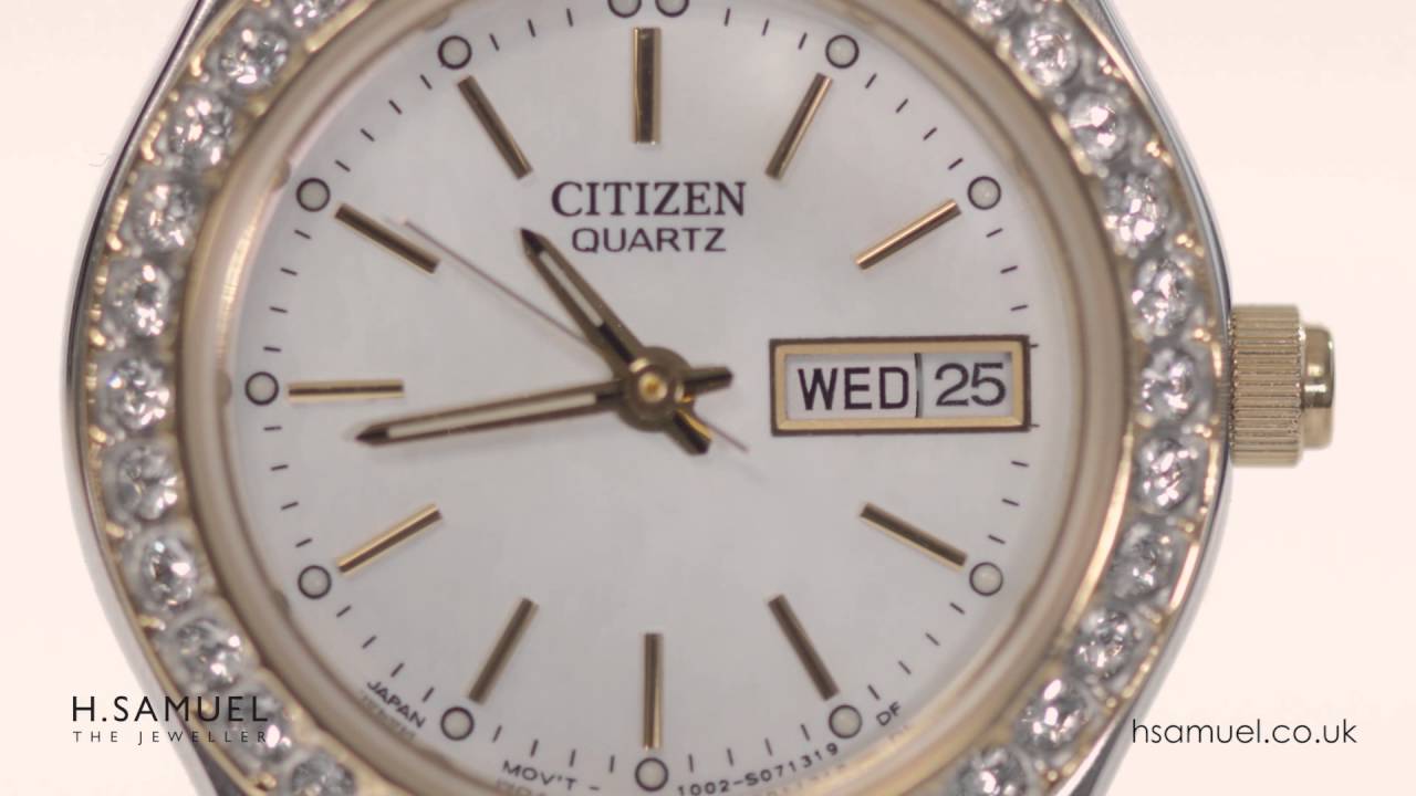 Introduction to Citizen Ladies&rsquo; Crystal Watch & Bracelet Set EQ0534-50D SETR - Features & Demo