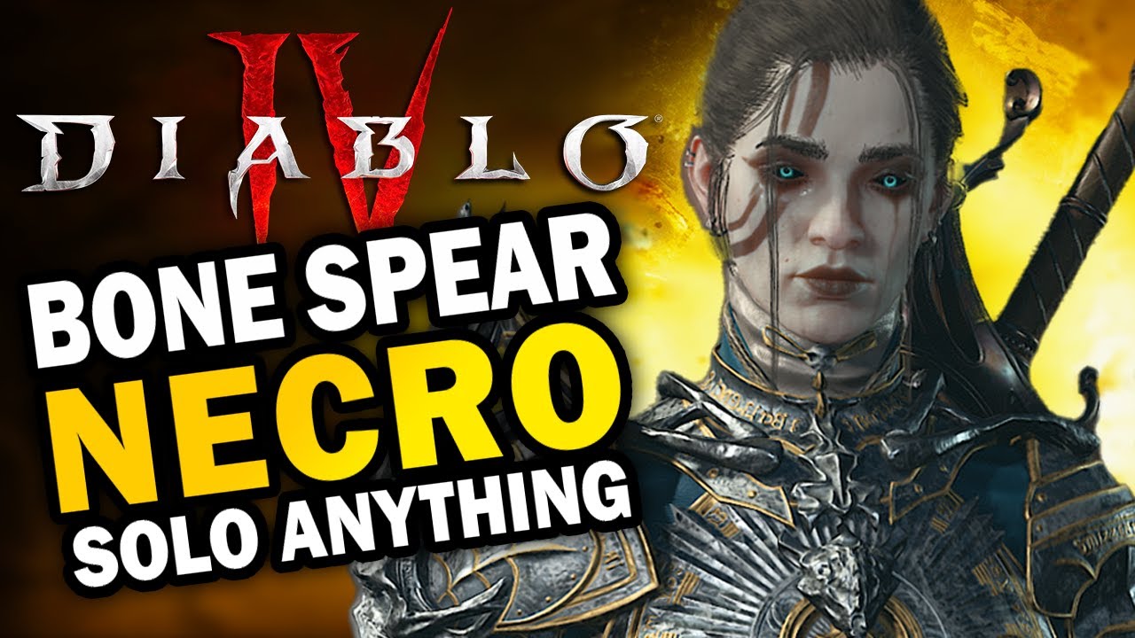 Strongest Necro Build In The Game RN - D4 Bone Spear Necro