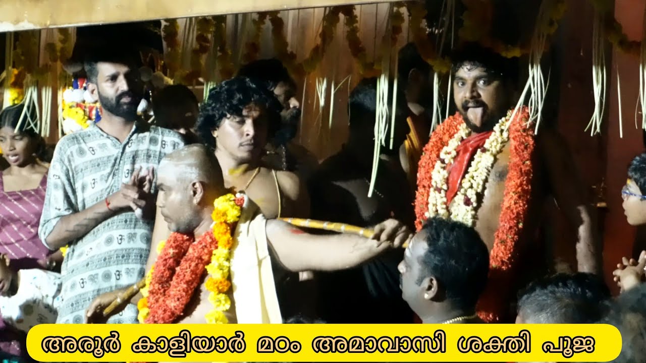 അരൂർ കാളിയാർ മഠം കളരി അമാവാസി ശക്തിപൂജ പ്രത്യേക ചടങ്ങിൽ നിന്നും | Kaliyar Madam | 4K