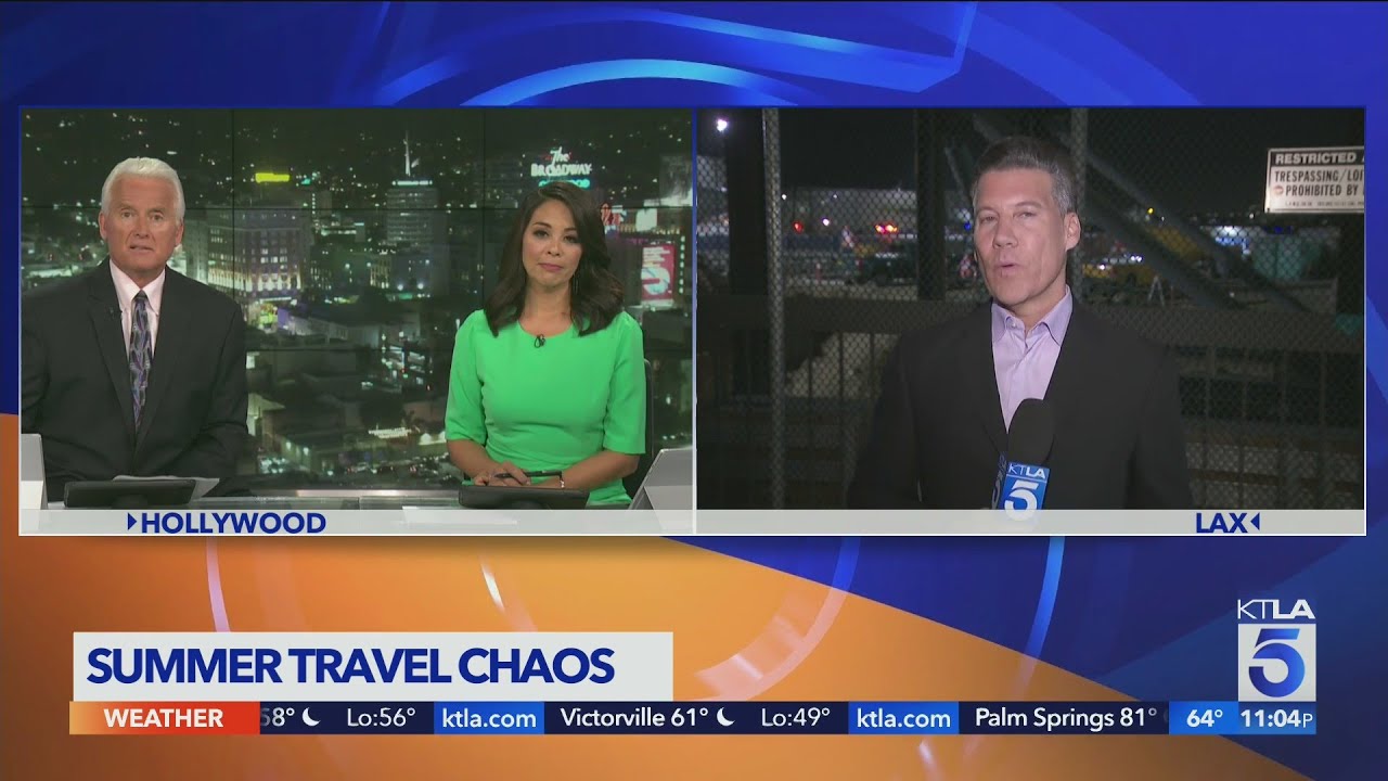 Hundreds of flights canceled as summer travel ramps up
