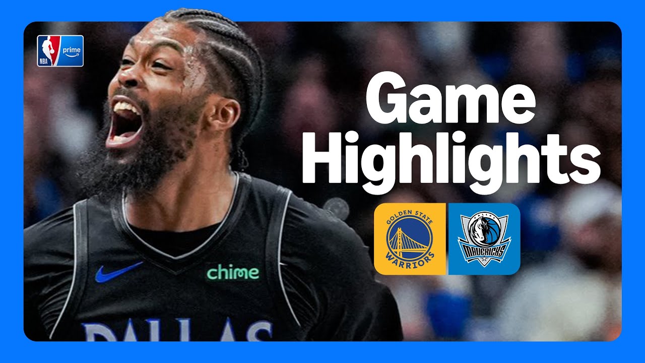 🏀 WARRIORS @ MAVERICKS | LE RÉSUMÉ COMPLET DU MATCH | Vendredi 23 janvier 2026