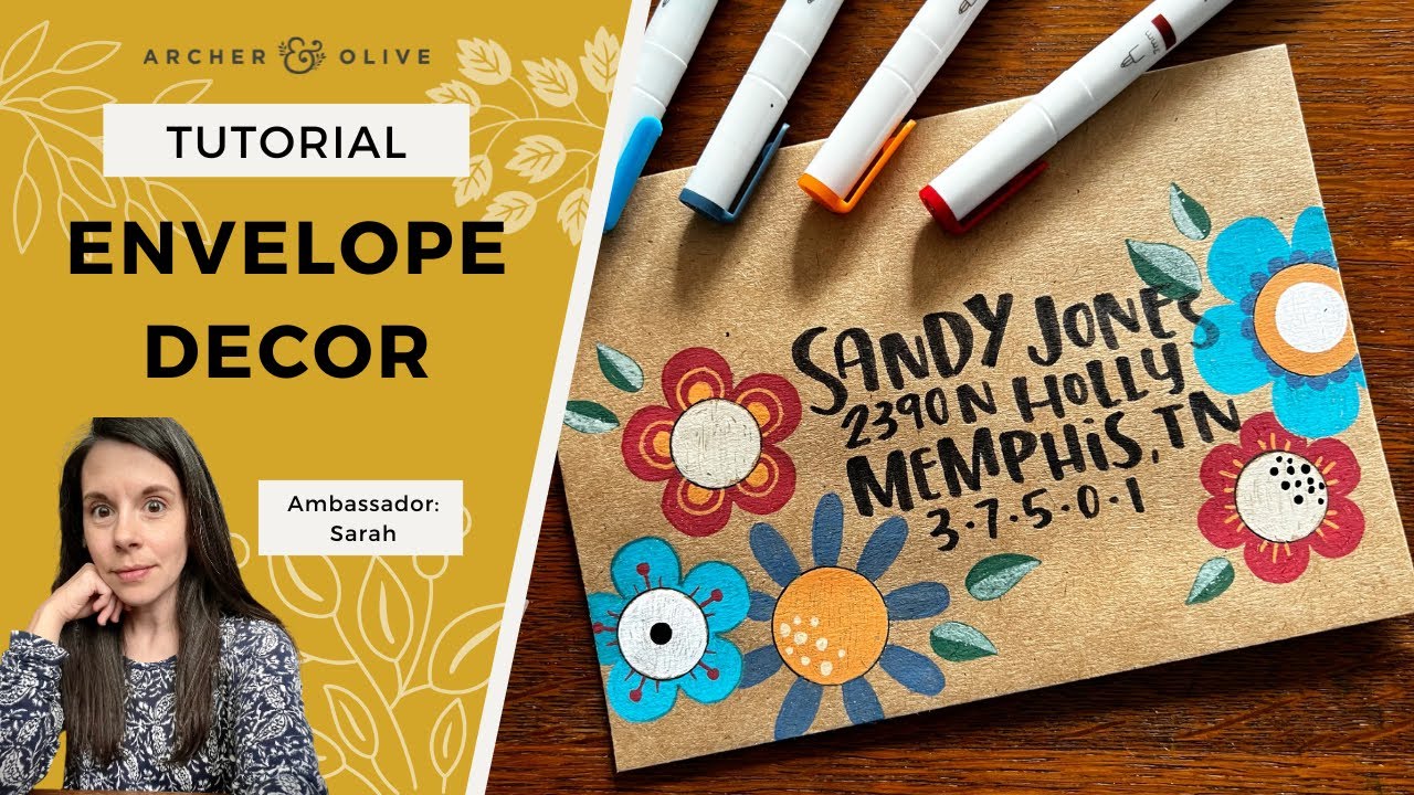 Fun and Easy Envelope Art Ideas to Personalize your Happy Mail