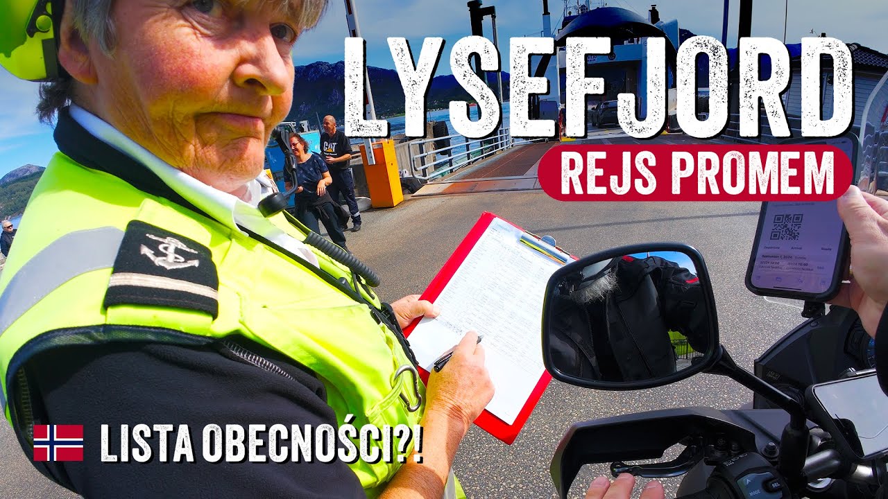 NIE MA CIĘ NA LIŚCIE? ZAPOMNIJ, ŻE WJEDZIESZ! Rejs promem z Lauvvik do Lysebotn przez cały Lysefjord