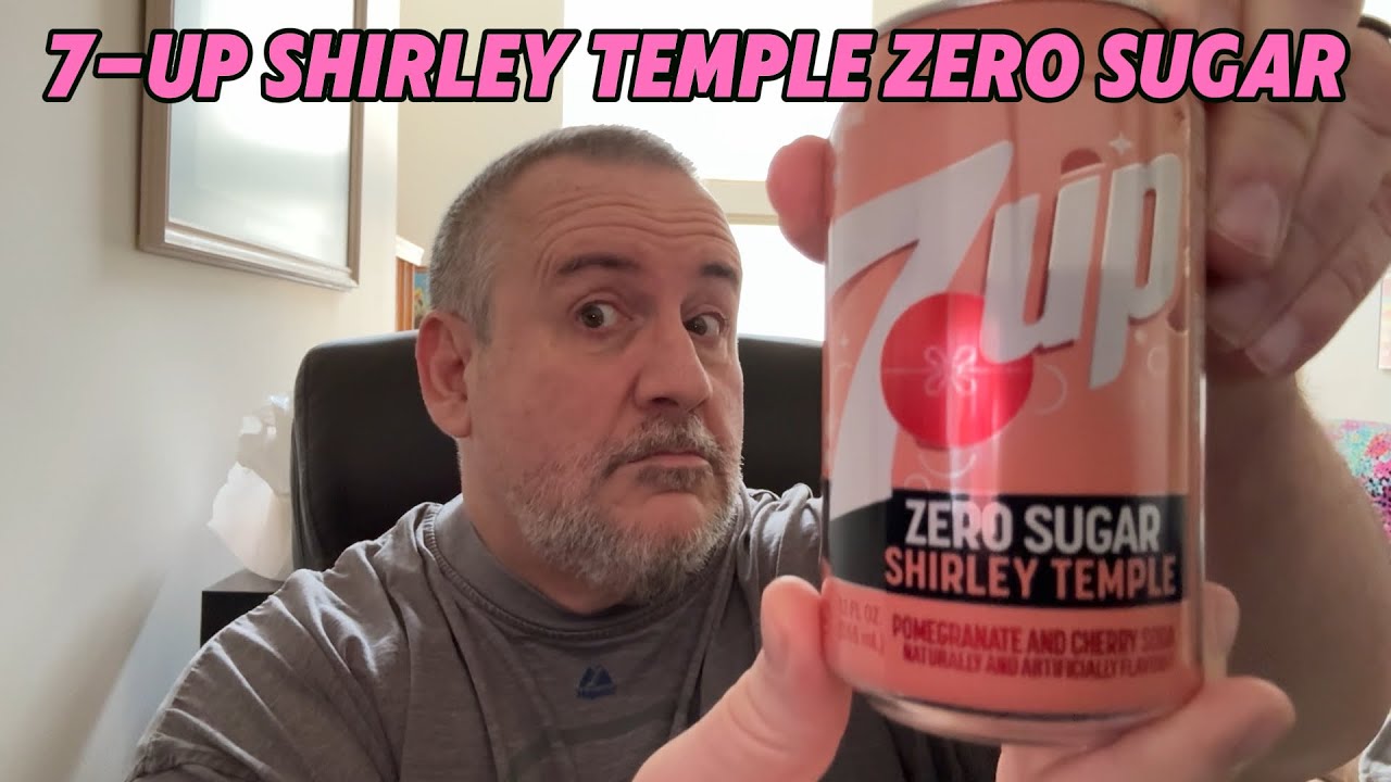 7-UP Shirley Temple Zero Sugar! Is It Any Good?