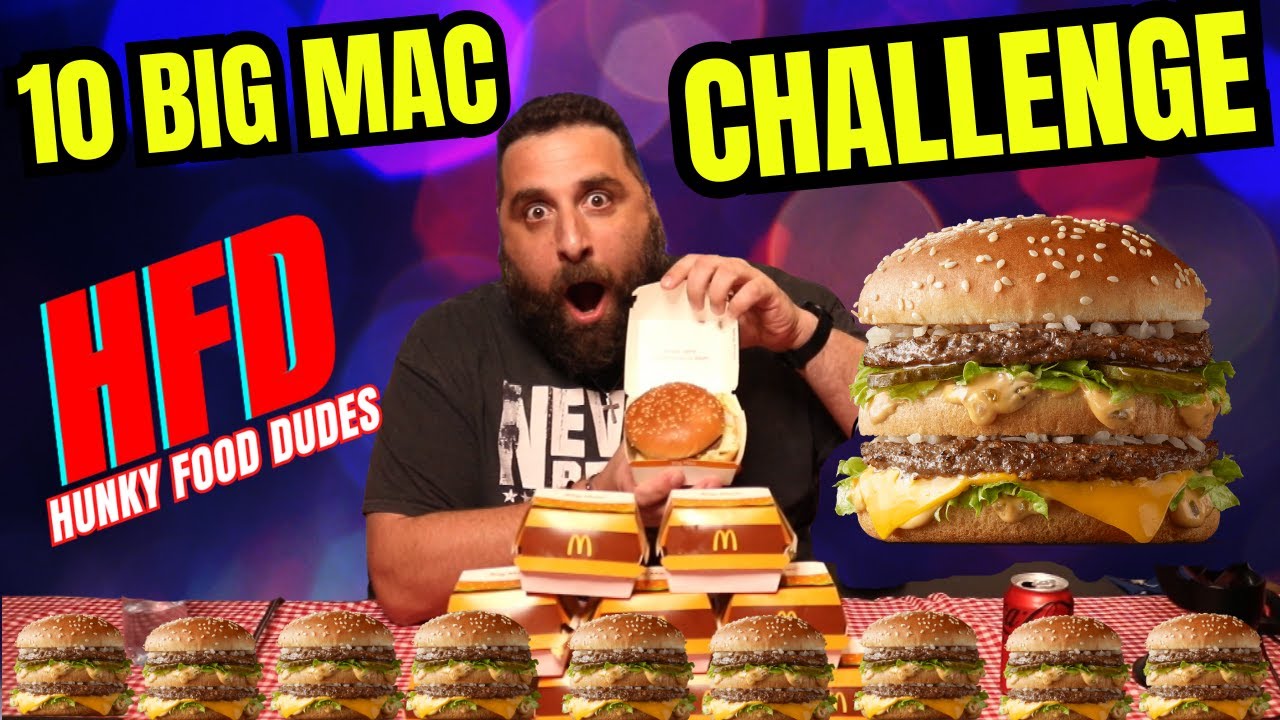 McDonald's 10 BIG MAC Challenge