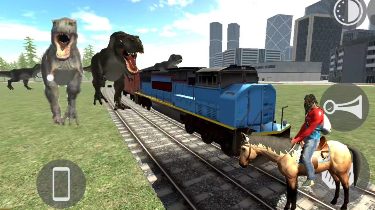 FRNKLIN VS DINOSAUR 🦖 INDIAN BIKE DRIVING 3D #GAMING #2026 🎯