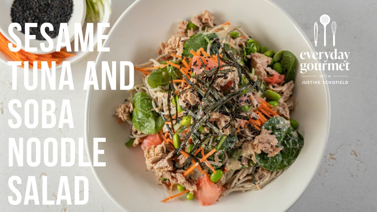 Sesame Tuna and Soba Noodle Salad | EG12 Ep21