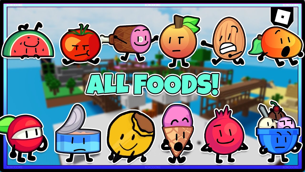 HOW TO FIND ALL 170 FOODS in Find the Foods ! | ROBLOX