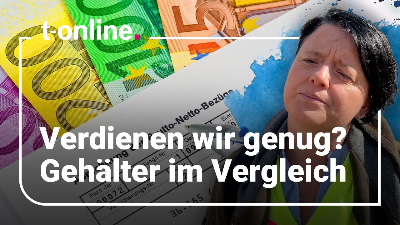 Hier verraten fünf Personen ihr Nettogehalt – wo liegen Sie?