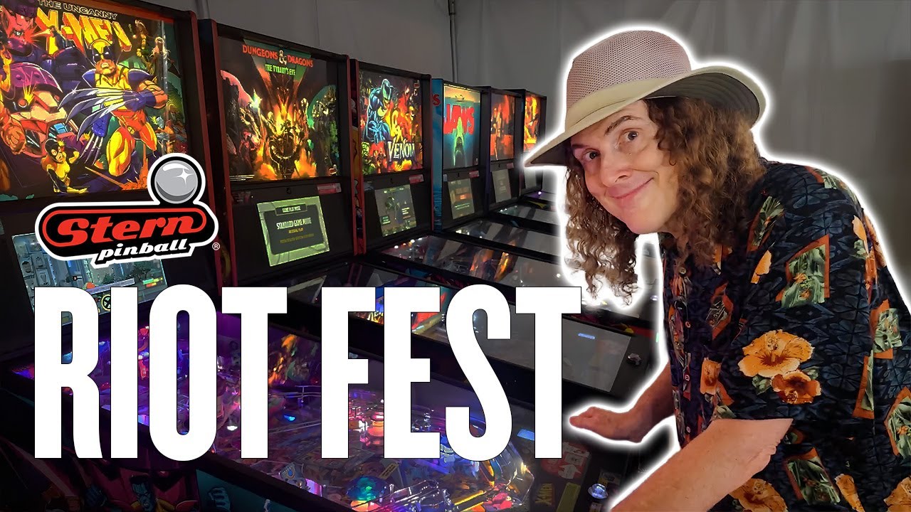 Stern Pinball at Riot Fest 2025