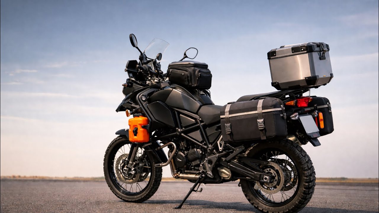 Motorcycle Luggage Setup Explained | Bags, Top Box & Common Mistakes | Beginner Guide 🏍️