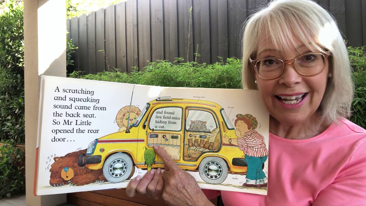 #2 Mr. Little’s noisy car. Story time with SheNANNAgans