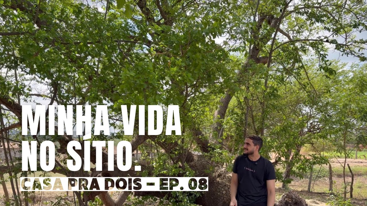 EP. 08 - COMO É MORAR EM UM SÍTIO NO INTERIOR DO CEARÁ.