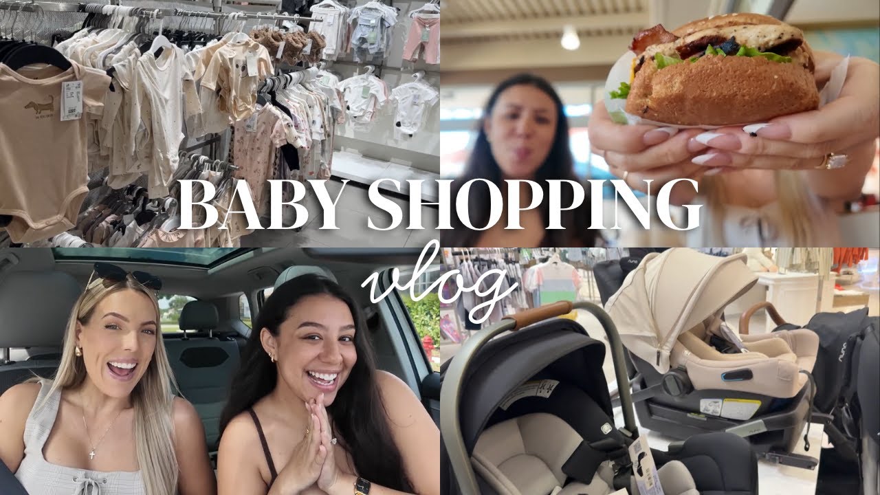 both pregnant DAYS apart?! 🤯 baby shopping with my best friend!