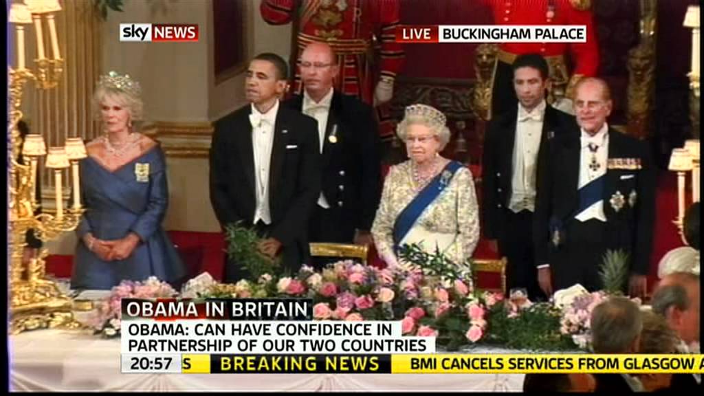 Obama Insults British National Anthem.