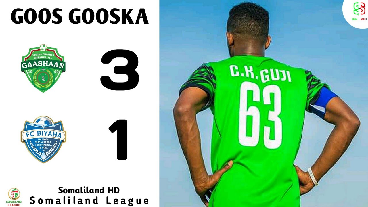 GOOS GOOSKA | GAASHAAN 3-1 FC BIYAHA | SOMALILAND LEAGUE