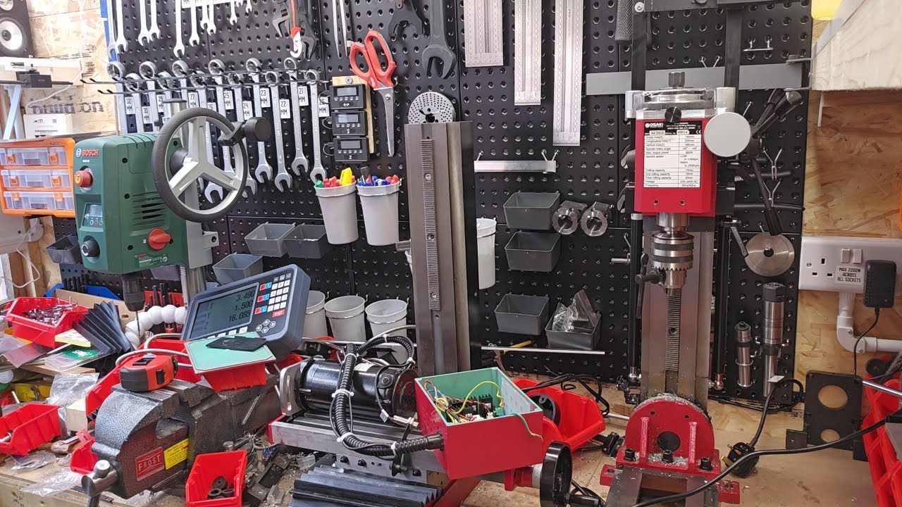 Osaki MMD250 Mini Mill upgrades