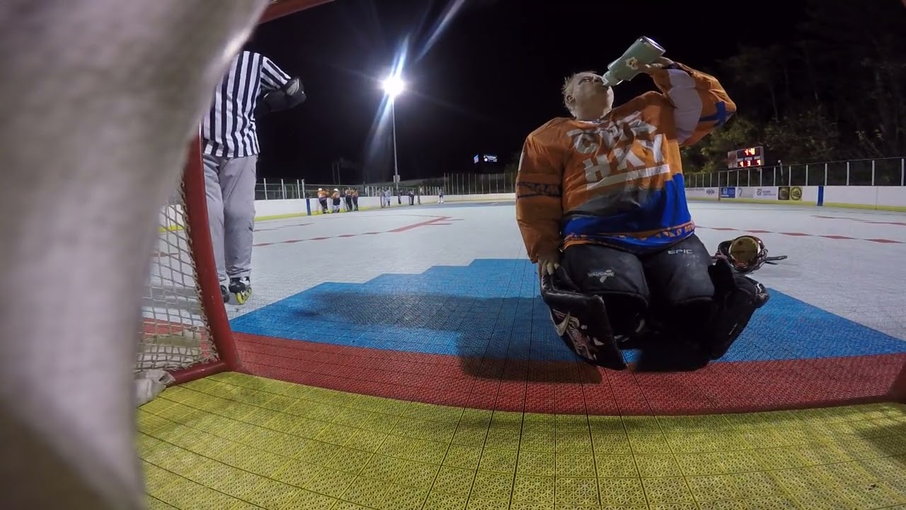 5 to 4 Playoff loss Dumb Pucks vs Crease Crusaders Chattanooga roller/inline hockey fall 2025