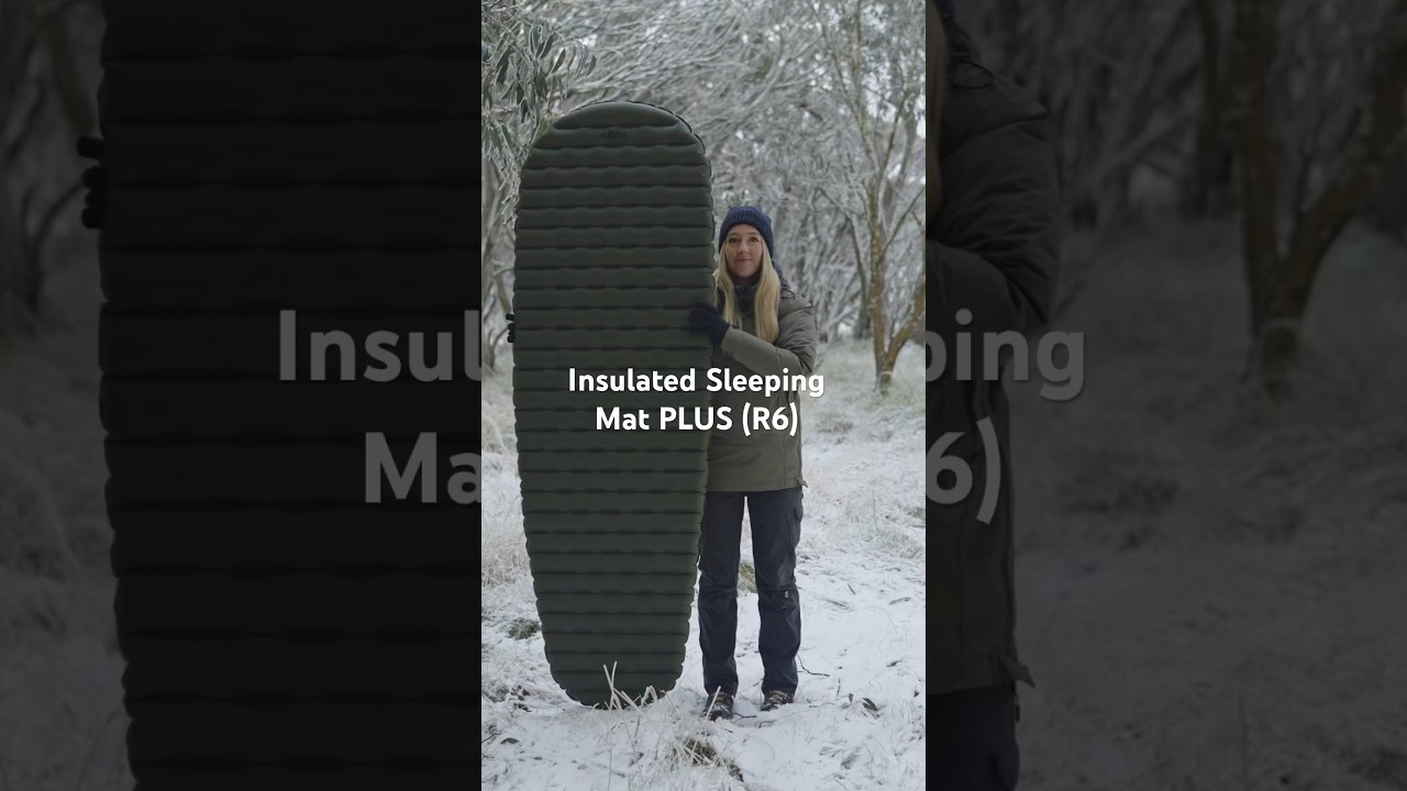 Our NEW Insulated Sleeping Mat PLUS (R6) Is Designed For Freezing Conditions ❄️ #snowcamping
