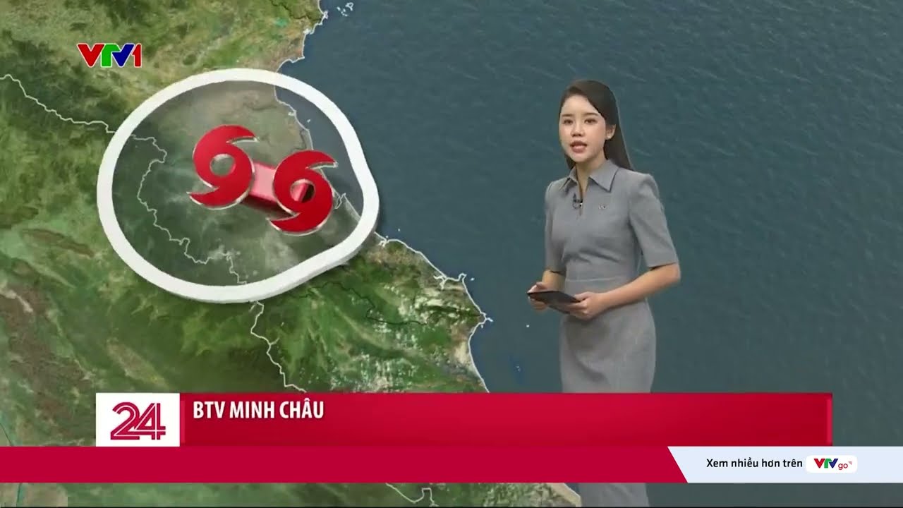 CẬP NHẬT BÃO SỐ 5 lúc 18h30 ngày 25/8: Gió mạnh trên đất liền vẫn duy trì hết đêm nay | VTV24