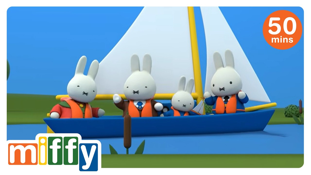 A Fun Day on the Boat | Miffy | Cartoons for kids
