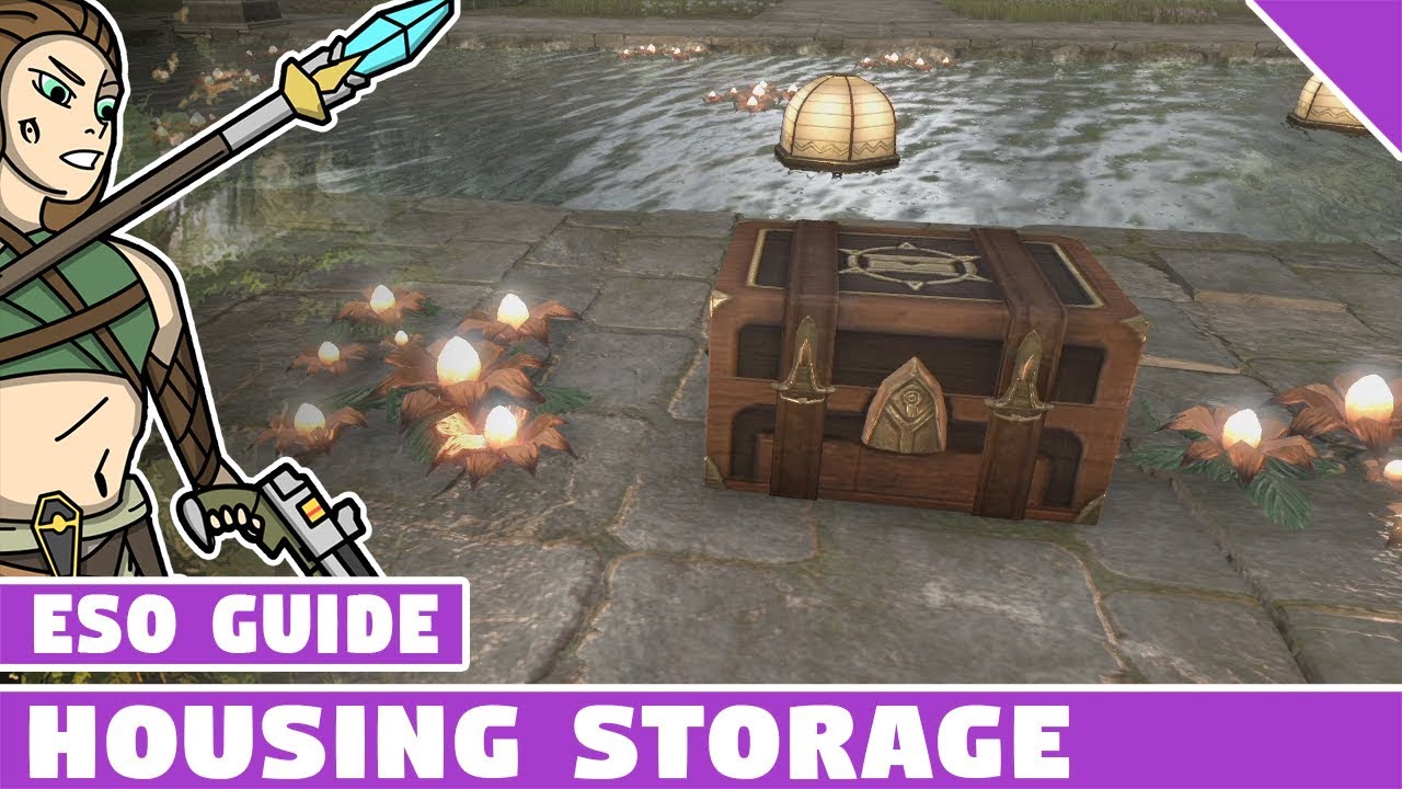 ESO Home Storage! Elder Scrolls Online Housing Storage