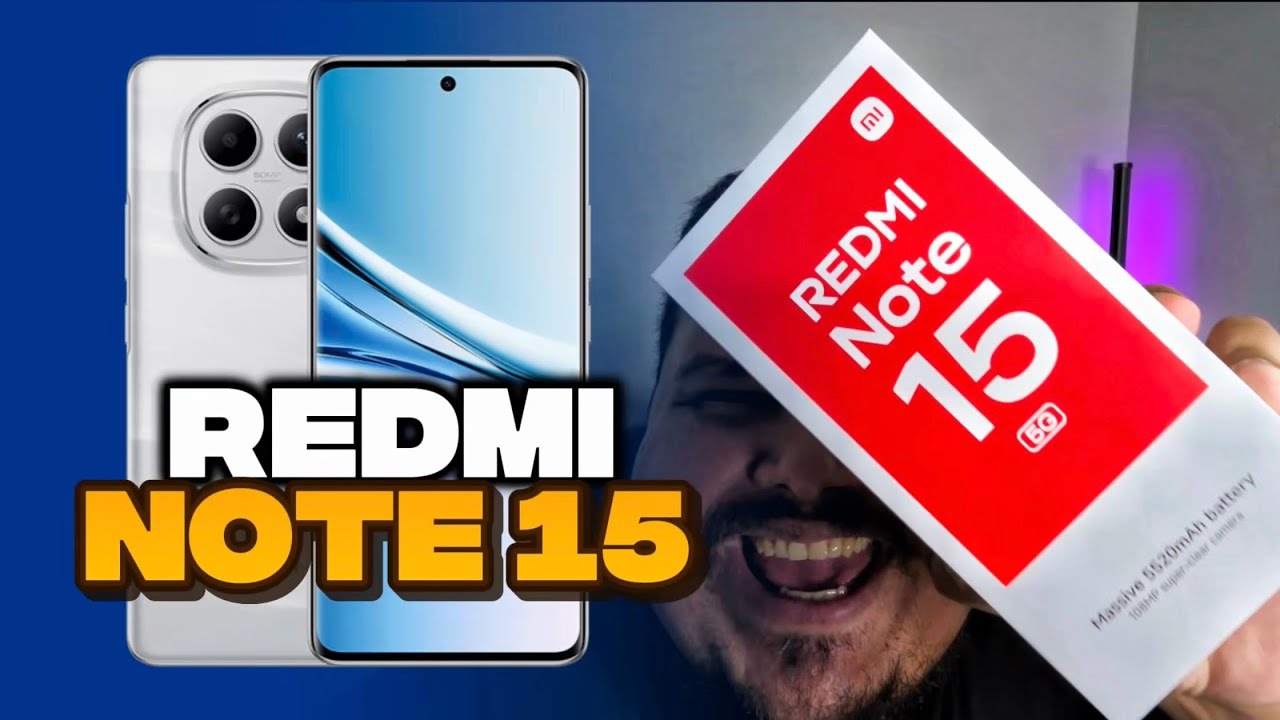 REDMI NOTE 15 5G, unboxing e pequenas impressões. Vale a pena comprar?