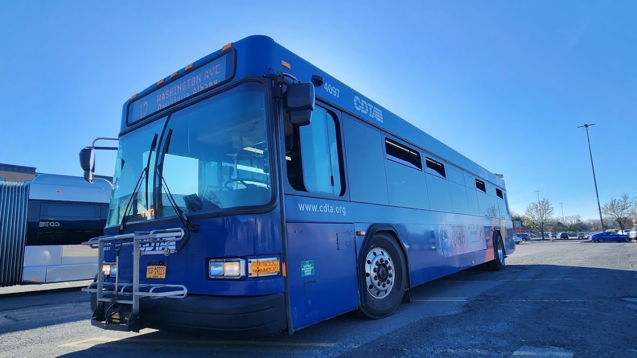 (Very Loud Turbo Blowoffs) Ride On Board CDTA 2013 Gillig Low Floor 40' #4097 on Route 12!