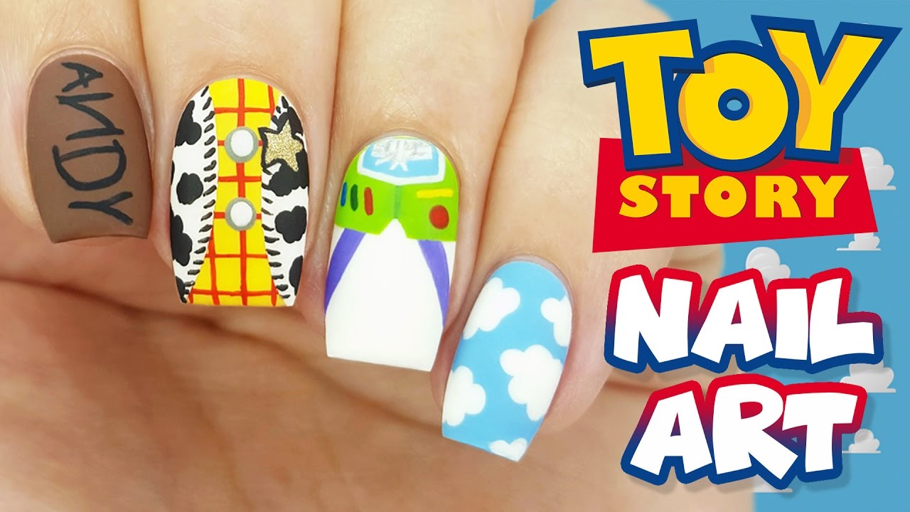 Toy Story Nail Art Tutorial