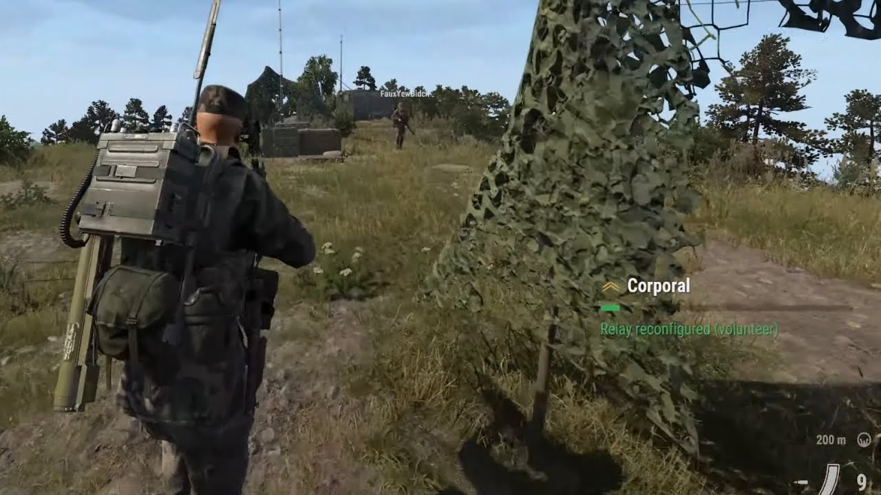 ARMA Reforger Radio Man, Online PvP.
