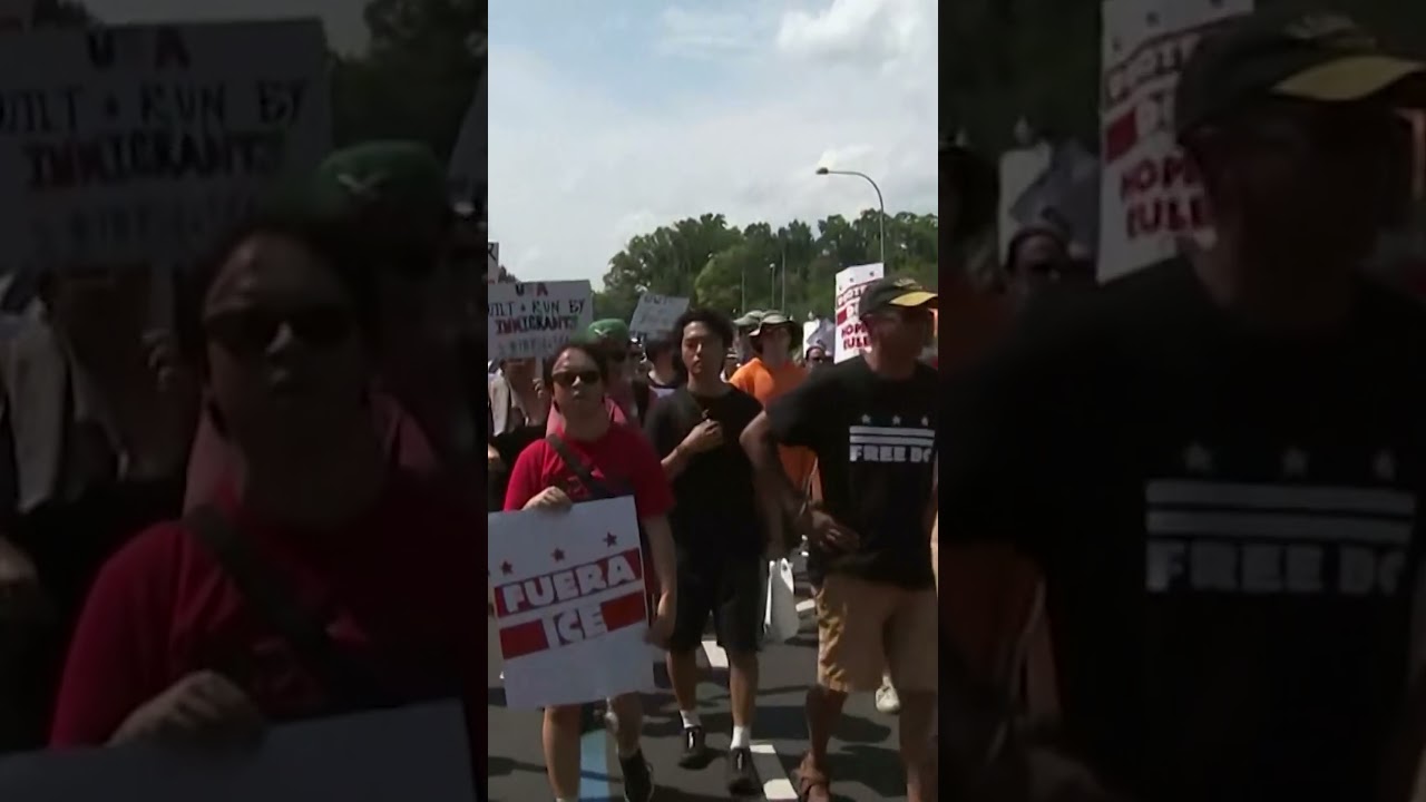 'Stop The Trump Takeover' Rally in DC