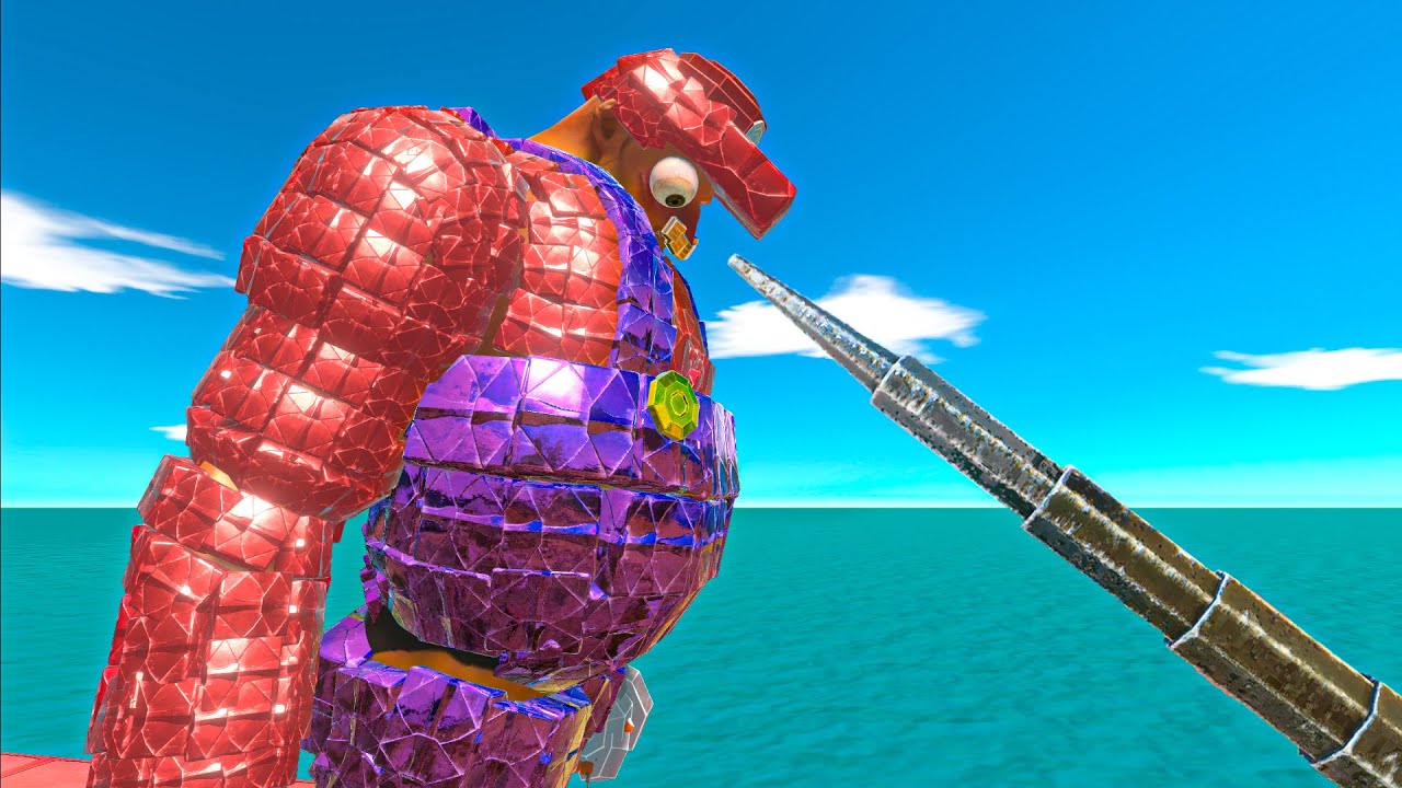 Spike Trap and Reach The Evolution Gate - Animal Revolt Battle Simulator