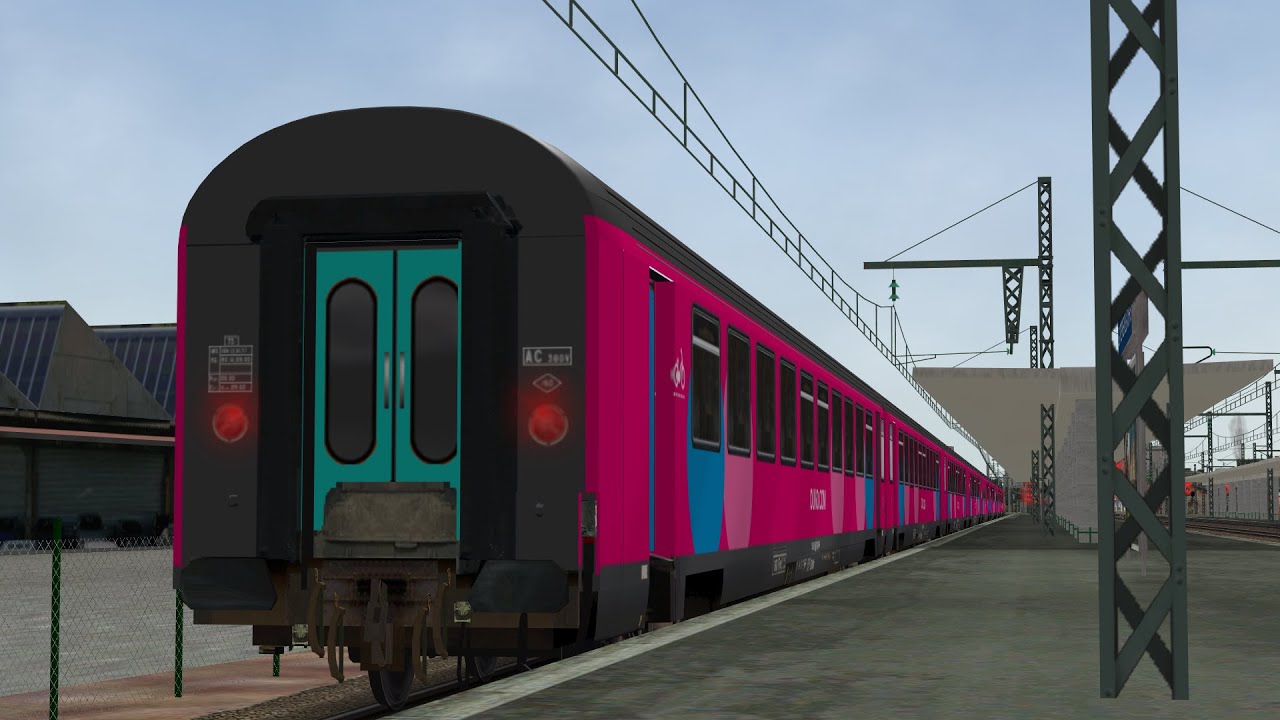 [Open Rails] BB 22200 + Corail - Saumur