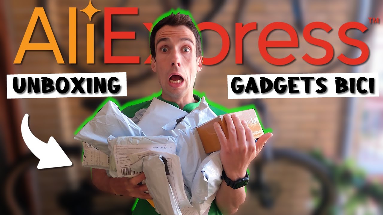 📦 UNBOXING A LO BESTIA PARA LA BICI productos ALIEXPRESS | Andoni Arriaga