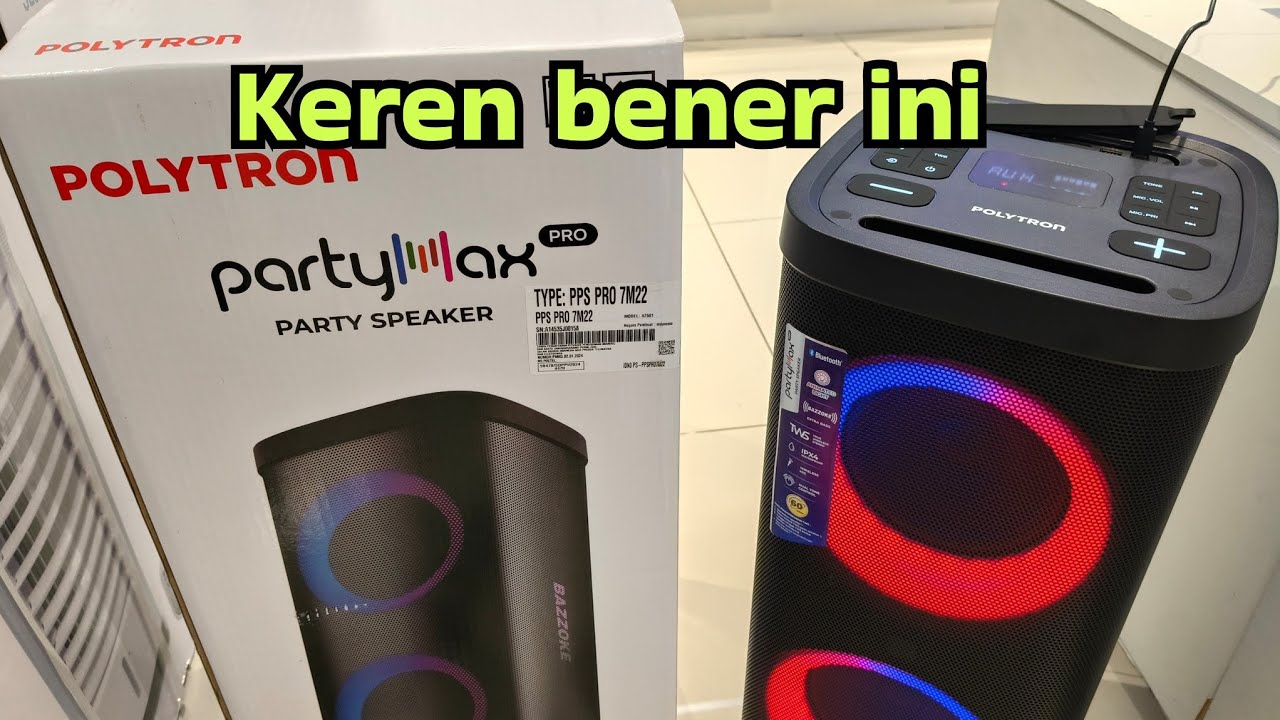 ОБЗОР АКУСТИЧЕСКОЙ СИСТЕМЫ POLYTRON PARTY PPS PRO 7M22‼️