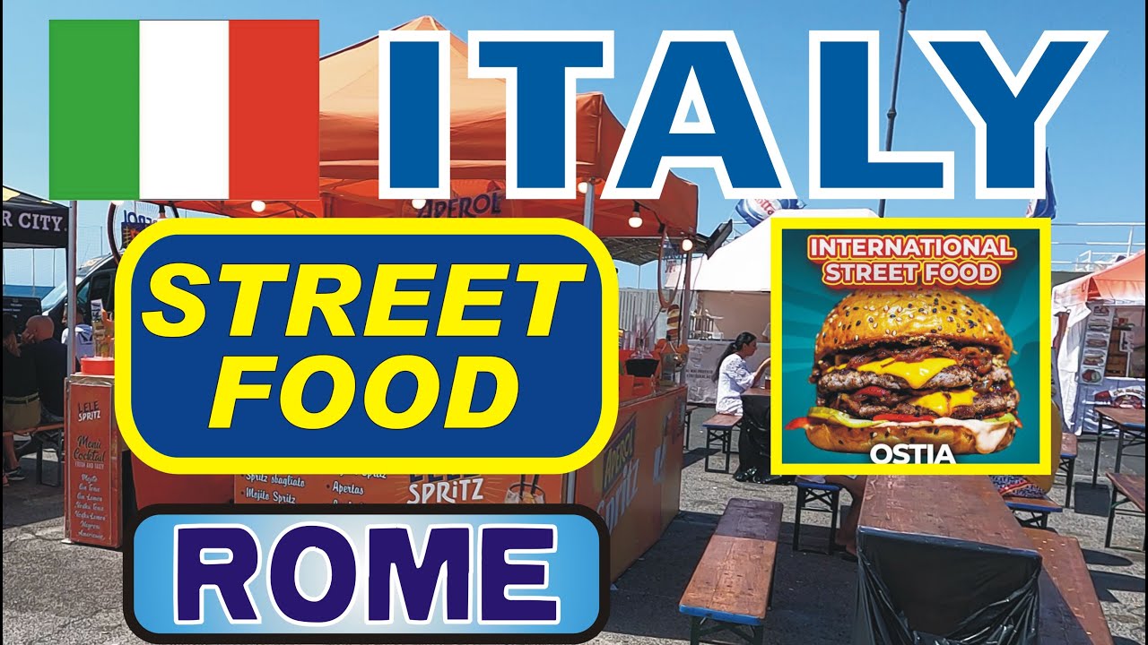ITALY - Rome - Ostia - International Street Food (in front of the Beach)